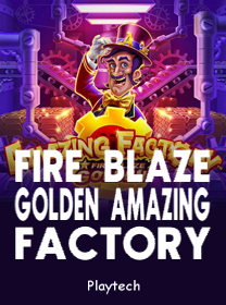 Fire Blaze Golden Amazing Factory Slot: RTP Tinggi dan Volatilitas Rendah — ikon game